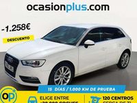 Usado Audi A3 Sportback Advanced 110 CV (80 kW) 2016 Blanco Utilitario