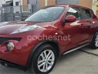 Usado Nissan Juke Acenta 110 CV (80 kW) 2011 Granate SUV