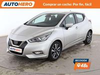 Usado Nissan Micra Acenta 90 HP (66 kW) 2018 Cinzento Citadino