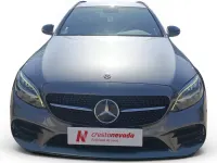 Usado Mercedes C220 AMG line 194 CV (142 kW) 2021 Gris Familiar