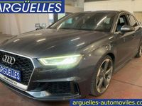 Usado Audi RS3 Sportback Advanced 400 CV (294 kW) 2018 Gris Utilitario