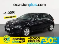 Usado VW Polo Advance 95 CV (69 kW) 2019 Negro Utilitario