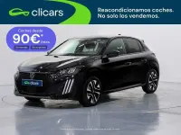 Usado Peugeot 208 Allure 101 CV (74 kW) 2025 Negro Utilitario