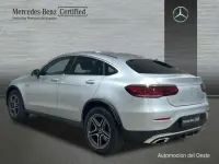 Usado Mercedes GLC220 AMG line 194 CV (142 kW) 2019 Plateado SUV