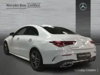 Usado Mercedes CLA200 AMG line 150 CV (110 kW) 2021 Blanco Berlina
