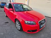 Usado Audi A3 170 CV (125 kW) 2007 Rojo Utilitario