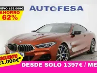 Begagnad BMW M850 530 HK (389 kW) 2019 Orange Sportkupé