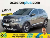 Usado Peugeot 3008 Allure 131 CV (96 kW) 2019 Gris SUV