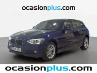 Usado BMW 116 116 CV (85 kW) 2015 Azul Utilitario