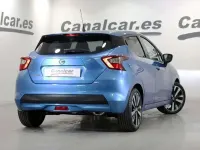 Usado Nissan Micra Tekna 92 CV (67 kW) 2022 Azul Utilitario