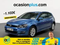 Usado VW Golf VII Edition 110 CV (80 kW) 2016 Azul Berlina