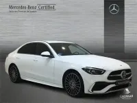 Usado Mercedes C200 AMG line 163 CV (119 kW) 2024 Blanco Berlina