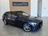 Usado BMW 320 Shadowline 184 CV (135 kW) 2018 Azul Familiar