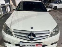Usado Mercedes C200 AMG 136 CV (100 kW) 2008 Blanco Berlina