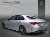 Usado Mercedes C220 AMG line 200 CV (147 kW) 2025 Gris Berlina