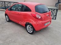 Usado Ford Ka Trend 69 CV (50 kW) 2009 Rojo Berlina