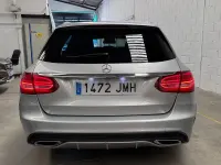 Usado Mercedes C220 AMG line 170 CV (125 kW) 2016 Gris / plata Familiar