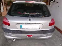Usado Peugeot 206 70 CV (51 kW) 2003 Gris / plata Berlina