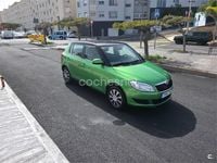 Usado Skoda Fabia Elegance 86 CV (63 kW) 2014 Verde Berlina