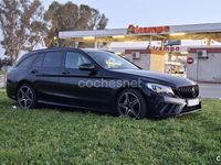 Usado Mercedes C180 156 CV (114 kW) 2018 Negro Familiar