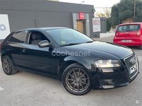 Usado Audi A3 Ambition 105 CV (77 kW) 2009 Negro Utilitario