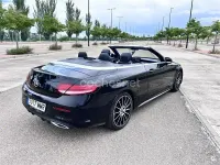Usado Mercedes C220 194 CV (142 kW) 2020 Negro Descapotable
