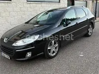 Usado Peugeot 407 Sport 136 CV (100 kW) 2007 Negro Familiar