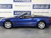 Usado Mercedes SL350 245 CV (180 kW) 2004 Azul Descapotable