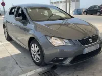 Usado Seat Leon Style 105 CV (77 kW) 2014 Gris Utilitario
