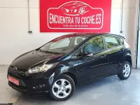 Usado Ford Fiesta Trend 82 CV (60 kW) 2009 Negro Berlina