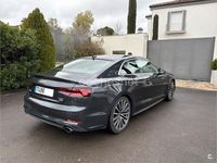Usado Audi A5 S-Line 190 CV (139 kW) 2018 Gris / plata Coupe