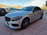 Usado Mercedes C220 170 CV (125 kW) 2014 Gris Berlina