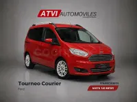 Usado Ford Tourneo Courier Ambiente 95 CV (69 kW) 2015 Granate Monovolumen