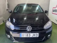 Usado VW Golf VI 105 CV (77 kW) 2010 Negro Utilitario