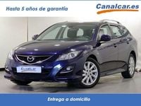 Usado Mazda 6 Style 129 CV (94 kW) 2011 Azul Familiar