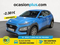 Usado Hyundai Kona 120 CV (88 kW) 2018 Azul SUV