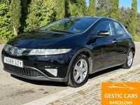 Usado Honda Civic Sport 100 CV (73 kW) 2010 Negro Berlina