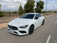 Usado Mercedes CLA200 150 CV (110 kW) 2020 Blanco Coupe
