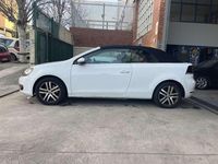Usado VW Golf Cabriolet 105 CV (77 kW) 2012 Blanco Descapotable