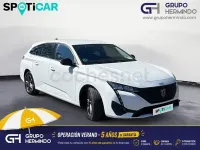 Usado Peugeot 308 130 CV (95 kW) 2022 Blanco Familiar