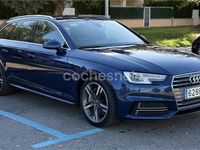 Usado Audi A4 S-Line 190 CV (139 kW) 2016 Azul Familiar