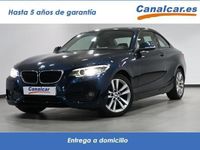 Usado BMW 218 150 CV (110 kW) 2016 Azul Coupe