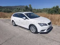 Usado Seat Leon Xperience 110 CV (80 kW) 2015 Blanco Familiar