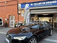 Usado Audi A6 S-Line 190 CV (139 kW) 2016 Negro Familiar