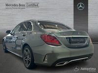 Usado Mercedes C200 160 CV (117 kW) 2019 Gris / plata Berlina
