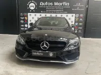 Occasion Mercedes C250 AMG line 204 PK (150 kW) 2016 Zwart Stationwagen