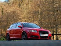 Usado Audi A4 S-Line 140 CV (102 kW) 2007 Rojo Familiar