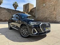 Usado Audi Q3 Sportback S-Line 150 CV (110 kW) 2021 Negro SUV