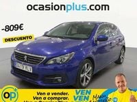 Käytetty Peugeot 308 Allure 110 HP (80 kW) 2018 Sininen Viistoperä