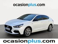 Usado Hyundai i30 N Line 120 CV (88 kW) 2019 Blanco Berlina